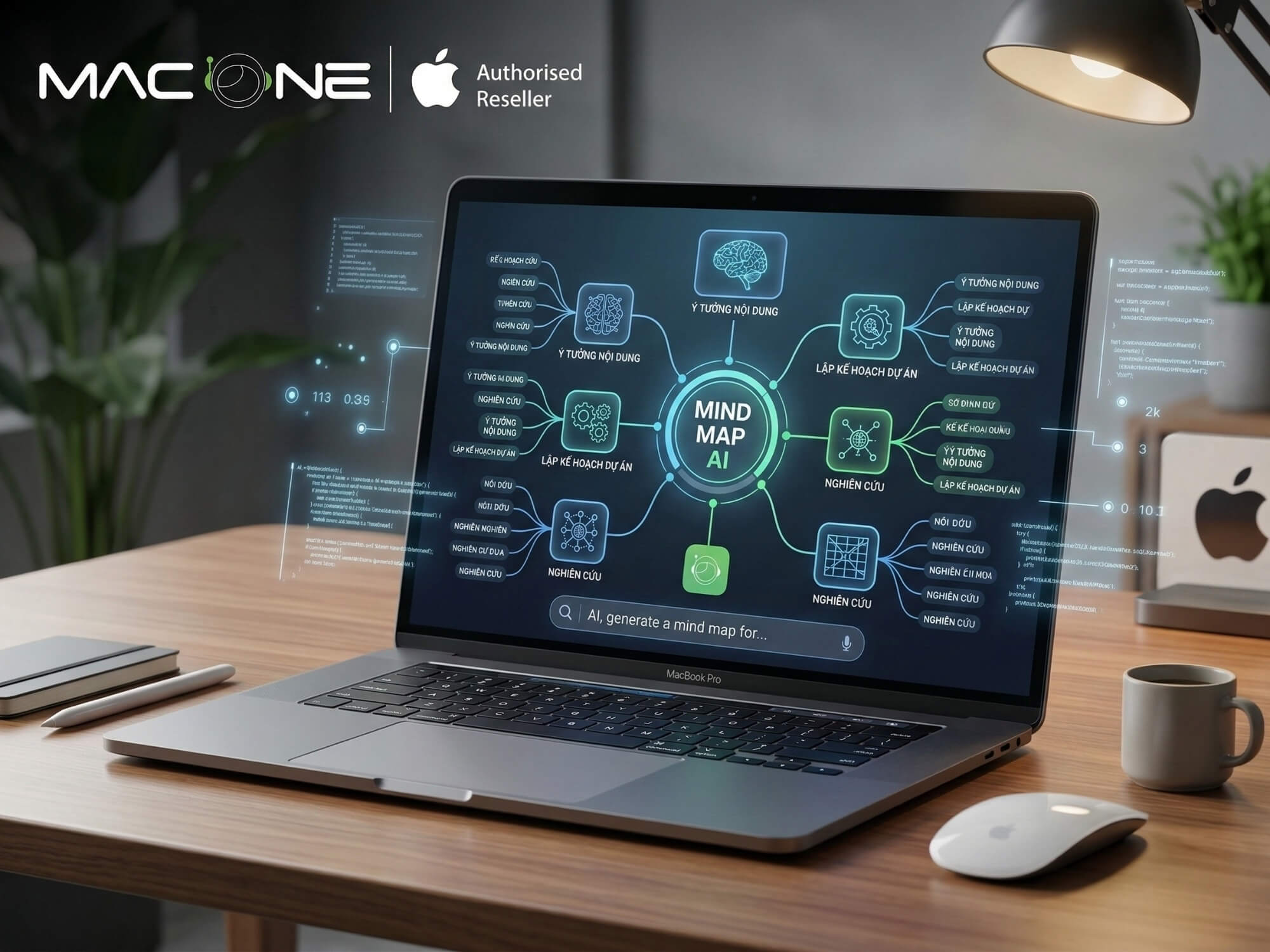 Cách tạo sơ đồ tư duy bằng AI trên MacBook 2026 (Toàn tập)